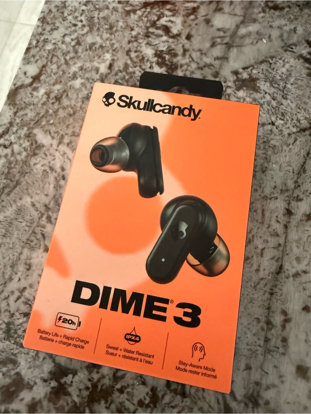 BRAND NEW Skullcandy Dime 3 True Wireless Earbuds — Black